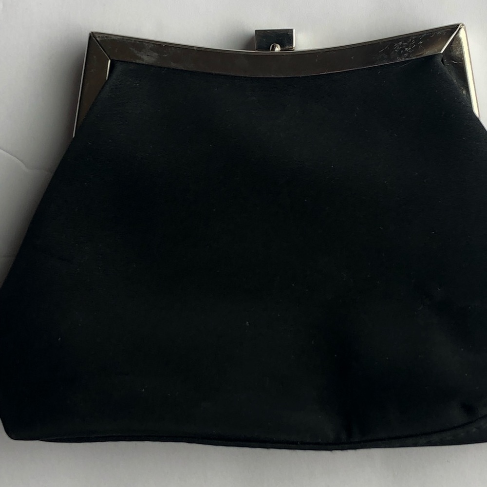 Black and silver formal clutch/crossbody